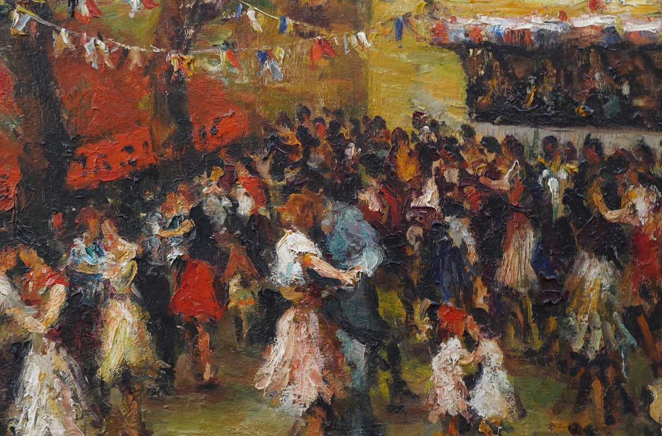 Marcel Dyf, French (1899-1985), 'Dancing in the Square'